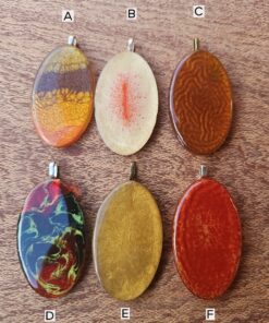 Artisan Resin Pendant - All