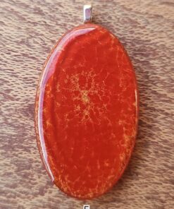 Artisan Resin Pendant - F