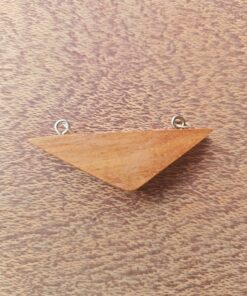 Wood and Resin Pendant Necklace 2