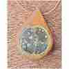 Handmade Wood Resin Necklace a