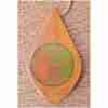 Large Statement Pendant in Wood and Resin WR04 a
