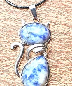 Cute Cat Pendant for Her - Unique Design - Cat Lover Gift d