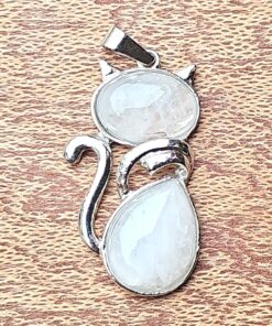 Whimsical Cat Necklace - Charming Design - Gift for Cat Lovers A