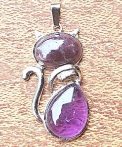 Handmade Cat Necklace - Unique Unisex Gift with Bold Design A
