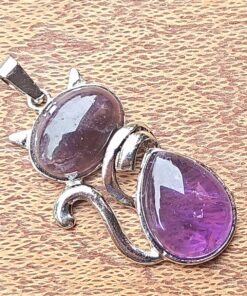 Handmade Cat Necklace - Unique Unisex Gift with Bold Design C