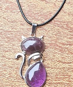 Handmade Cat Necklace - Unique Unisex Gift with Bold Design D