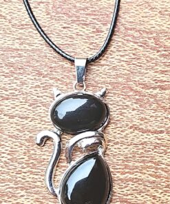 Funky Cat Pendant - Bold Statement Jewellery - Unique Gift for Her D