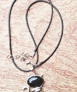 Funky Cat Pendant - Bold Statement Jewellery - Unique Gift for Her E