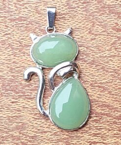 Sleek Feline Necklace - Chic Unisex Gift for Cat Lovers A
