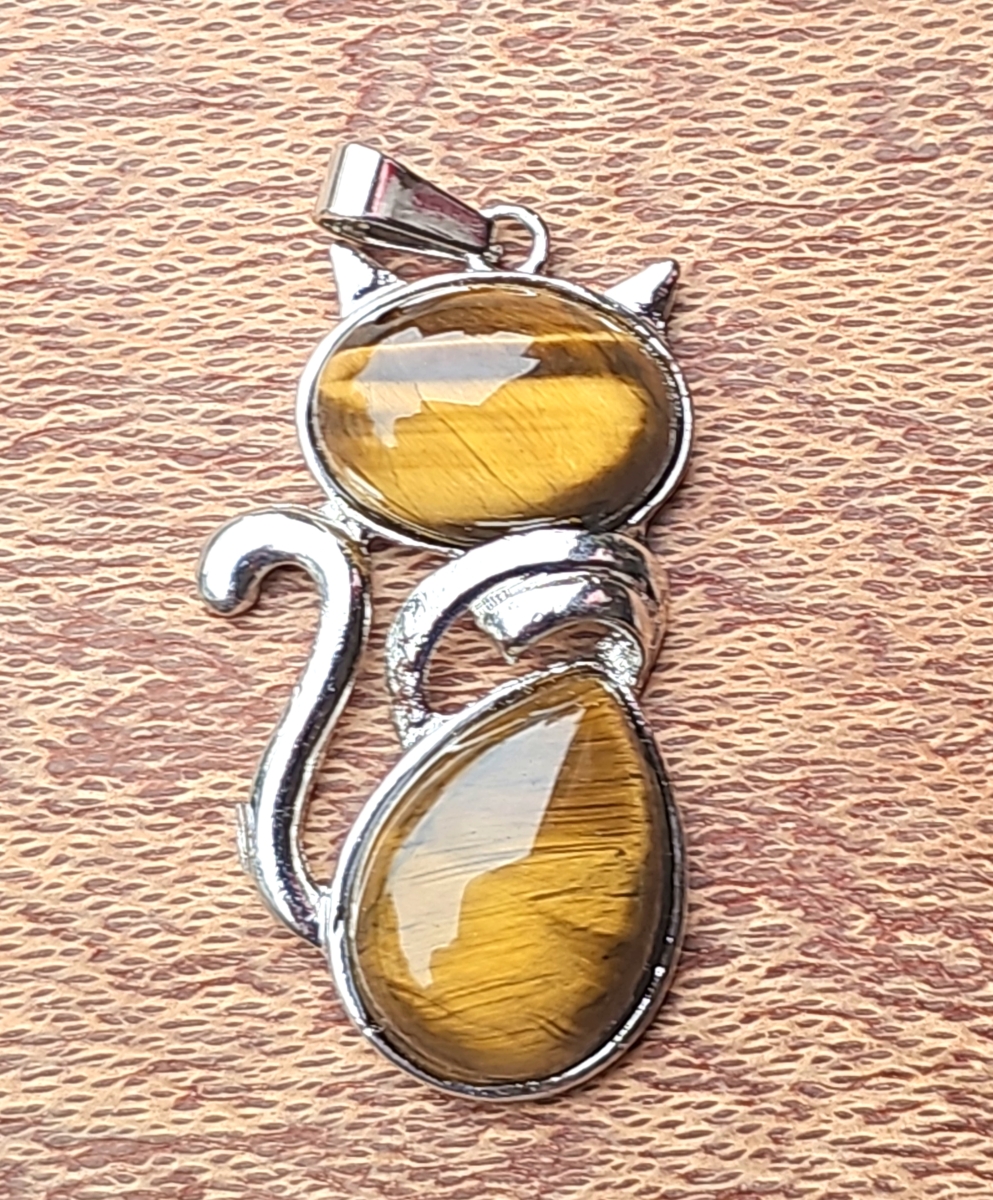 Minimalist Cat Necklace - Modern Unisex Jewellery Gift A