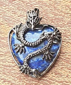 Intricate Dragon Pendant - Gift for Lover of Dragons A