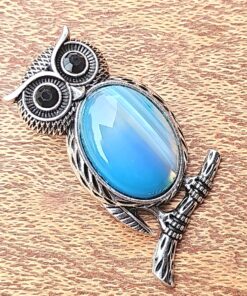 Contemporary Owl Pendant - Unique Gift Idea for Women C