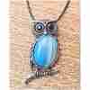 Contemporary Owl Pendant - Unique Gift Idea for Women D