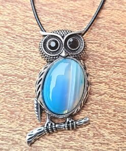 Contemporary Owl Pendant - Unique Gift Idea for Women D