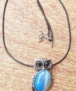 Contemporary Owl Pendant - Unique Gift Idea for Women E