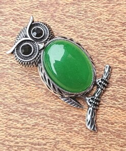 Stylish Owl Necklace - Trendy Present for Her C