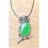 Stylish Owl Necklace - Trendy Present for Her D