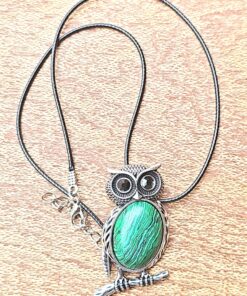 Unique Owl Necklace Brooch - Cute Gift Idea for Her E