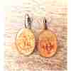 Oval Shape Clip-On Earrings A