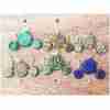 Faux Dichroic Resin Jewelry All