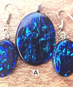 Stylish Faux Dichroic Jewellery A