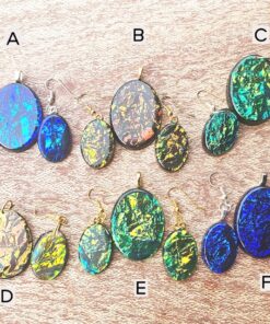 Stylish Faux Dichroic Jewellery All
