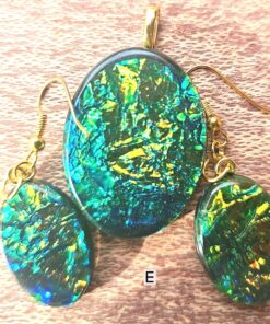 Stylish Faux Dichroic Jewellery F