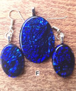Stylish Faux Dichroic Jewellery F