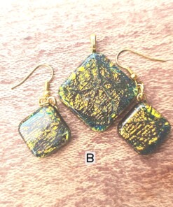 Trendy Round Jewellery Set B