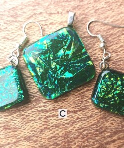 Trendy Round Jewellery Set C